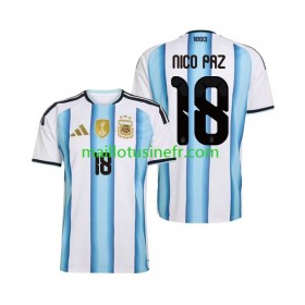 Maillot de Foot Argentine Nico Paz 18 World Cup Domicile 2026